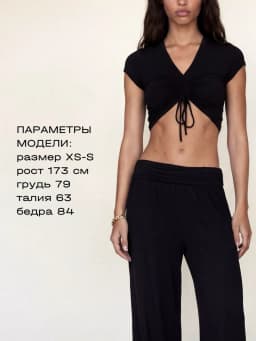 Костюм летний с брюками и топом — миниатюра 8